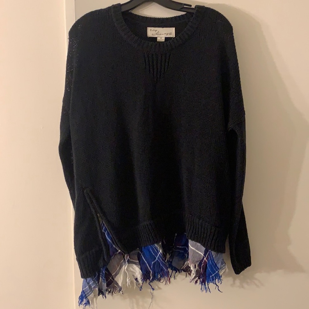 Vintage Havana long sleeve with built in pattern